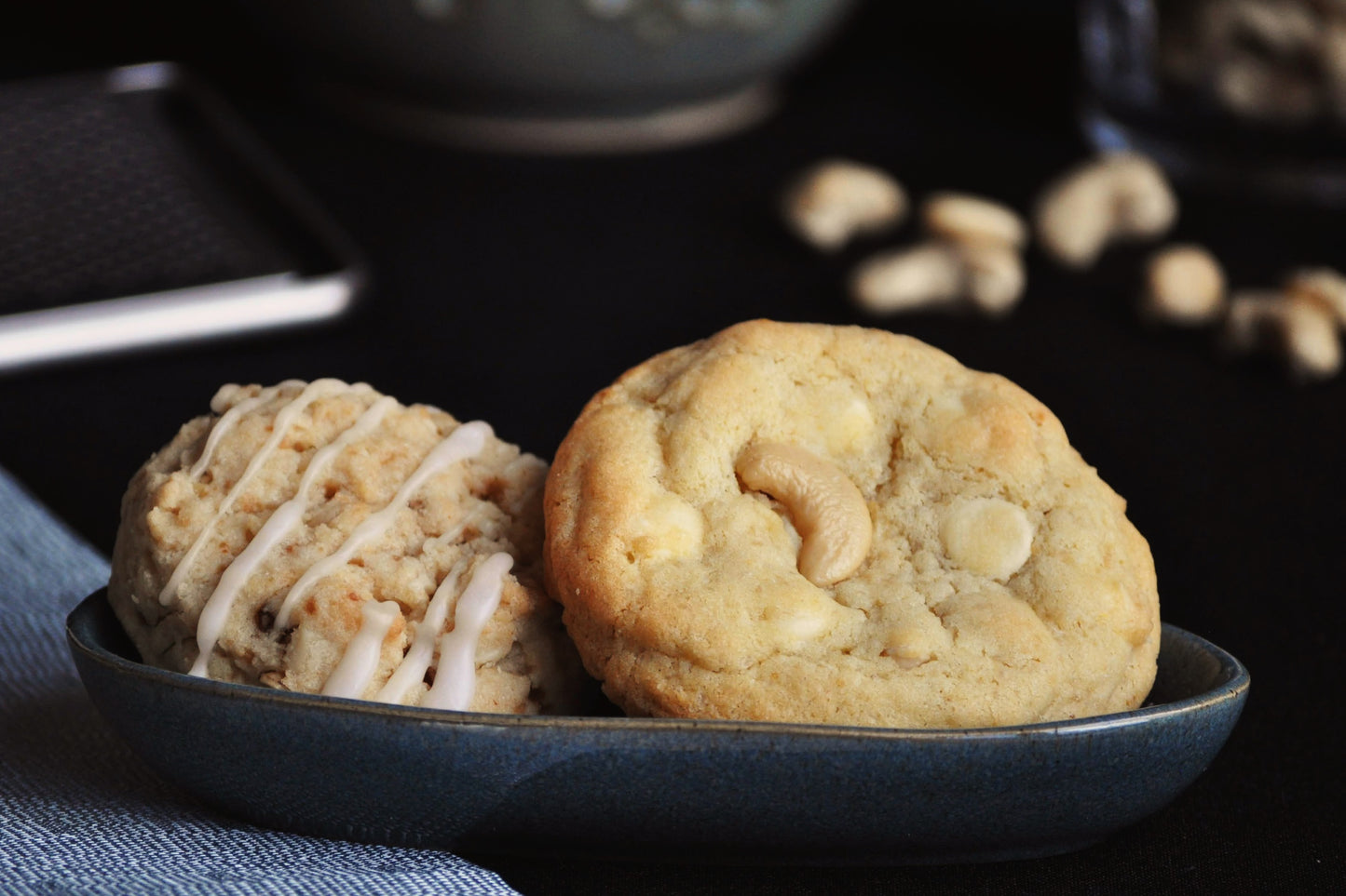 Lemon-Cashew-Cookie (vegan möglich)