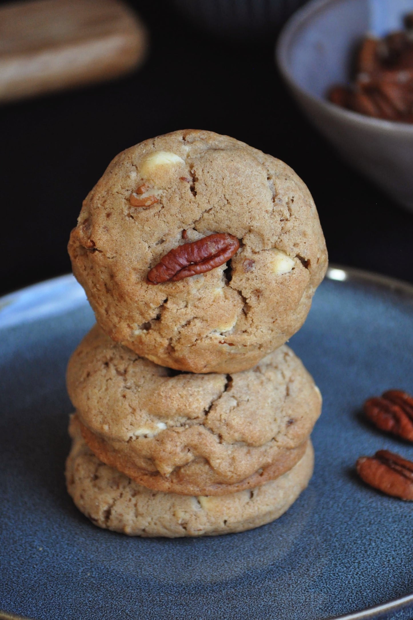 Pekannuss-Gewürz-Cookie